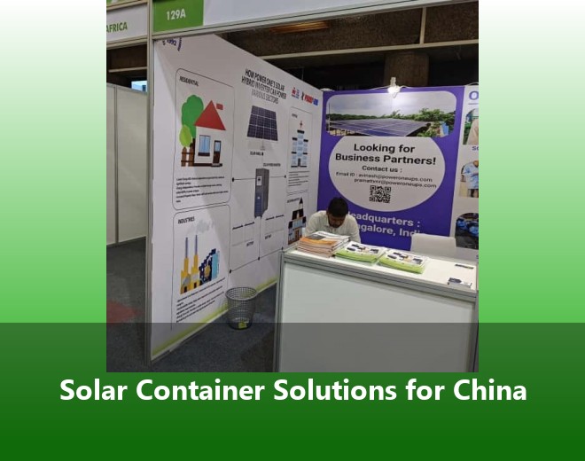 Solar Container Solutions for China